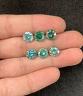 Moissanite Diamonds Gemstone Faceted Cut Round Shape High Quality Loose Gemstones For Jewelry Making 8 MM Size 6 Pcs SM23952