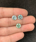 Moissanite Diamonds Gemstone Faceted Cut Round Shape High Quality Loose Gemstones For Jewelry Making 9 MM Size 3 Pcs SM23955