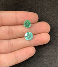 Moissanite Diamonds Gemstone Faceted Cut Round Shape High Quality Loose Gemstones For Jewelry Making 10 MM Size 2 Pcs SM23956