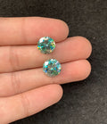 Moissanite Diamonds Gemstone Faceted Cut Round Shape High Quality Loose Gemstones For Jewelry Making 11 MM Size 2 Pcs SM23958
