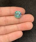 Moissanite Diamonds Gemstone Faceted Cut Round Shape High Quality Loose Gemstones For Jewelry Making 13x13x7 MM Size 1 Pcs SM23963
