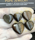Natural Golden Obsidian Gemstone Step Cut Rectangle Shape Cabochon High Quality Loose Gemstones For Jewelry Making 15-16 MM Size 3 Pcs V5091