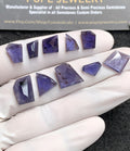 Natural Iolite Gemstone Step Cut Fancy Shape Cabochon High Quality Loose Gemstones For Jewelry Making 6-13 MM Size 10 Pcs V2746