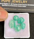 Natural Beryl Gemstone Smooth Mix Shape Cabochon High Quality Loose Gemstones For Jewelry Making 9-13 MM Size 5 Pcs V4873
