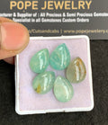 Natural Amazonite & Golden Rutile Doublet Gemstone Smooth Pear Shape Cabochon High Quality Loose Gemstones For Jewelry Making 14x11 MM Size 5 Pcs V4887