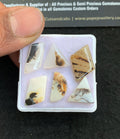 Natural Dendrite Agate Gemstone Smooth Fancy Shape Cabochon High Quality Loose Gemstones For Jewelry Making 13-18 MM Size 6 Pcs V4731