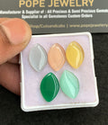 Natural Monalisa Quartz Gemstone Smooth Marquise Shape Cabochon High Quality Loose Gemstones For Jewelry Making 15x10 MM Size 5 Pcs V4768