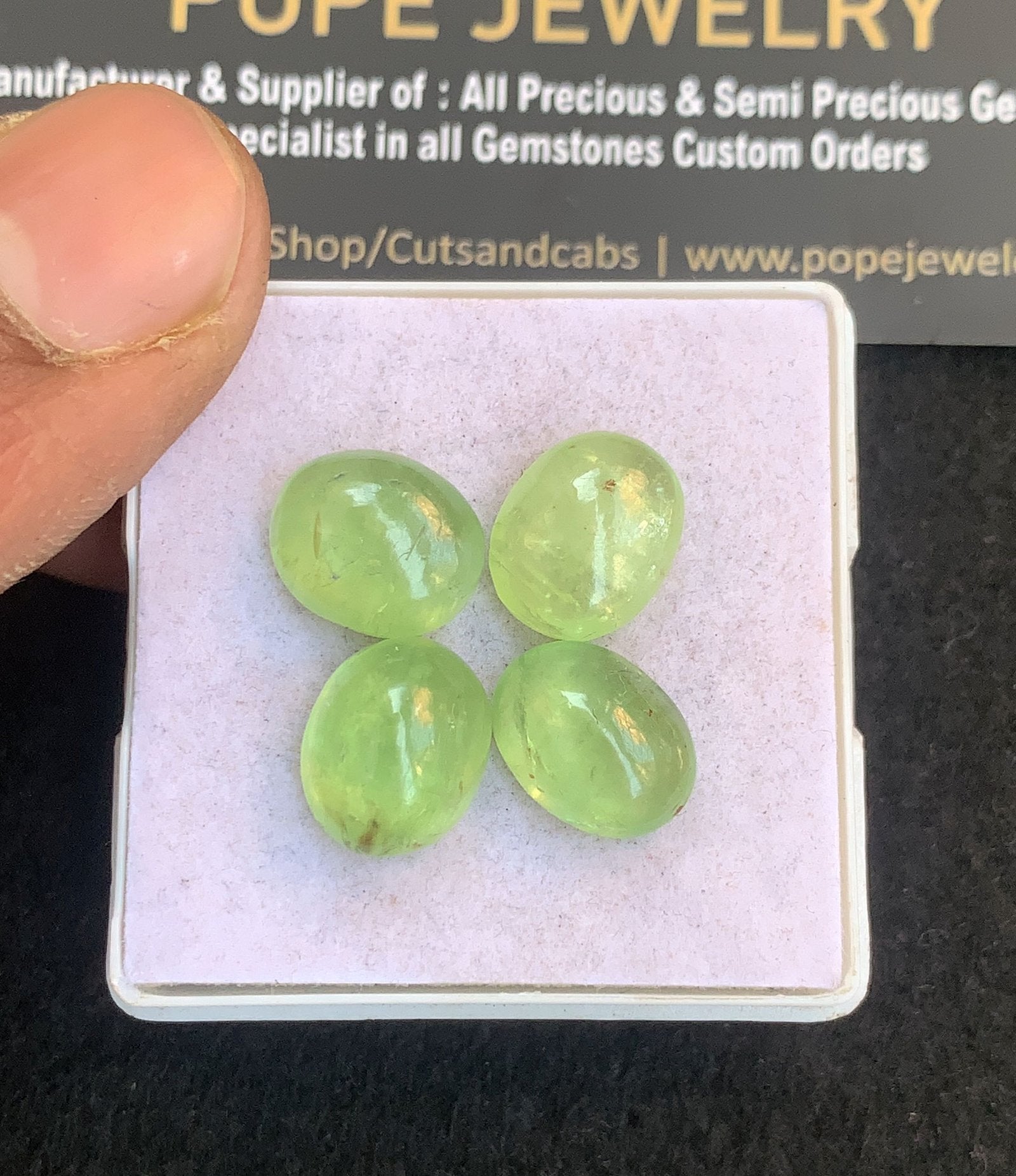 Natural Mint Kyanite Gemstone Smooth Oval Shape Cabochon High Quality Loose Gemstones For Jewelry Making 12x10 MM Size 4 Pcs V4804