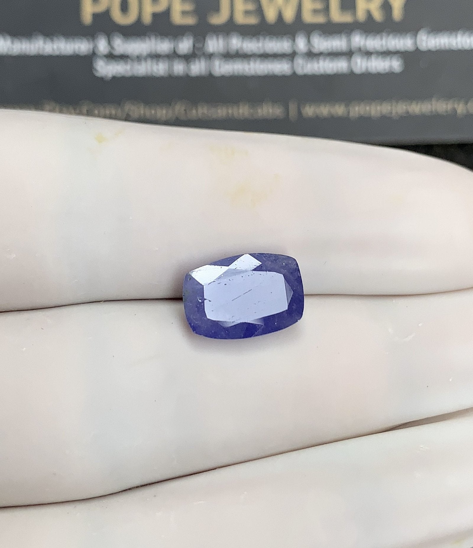 Natural Tanzanite Gemstone Faceted Cut Rectangle Shape High Quality Loose Gemstones For Jewelry Making 11x8x6 Size 1 Pcs SM24706