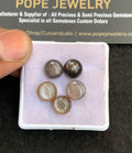 Natural Gray Moonstone Gemstone Smooth Round Shape Cabochon High Quality Loose Gemstones For Jewelry Making 9 MM Size 5 Pcs V4841