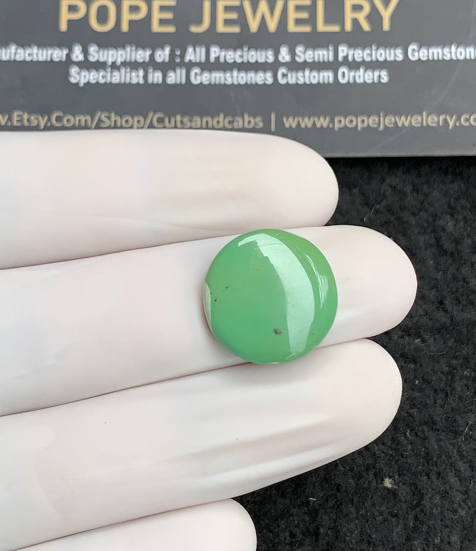 Natural Tibetan Turquoise Gemstone Smooth Round Shape Cabochon High Quality Loose Gemstones For Jewelry Making 16x16x4 MM Size 1 Pc V2838