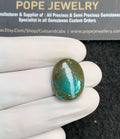 Natural Tibetan Turquoise Gemstone Smooth Oval Shape Cabochon High Quality Loose Gemstones For Jewelry Making 21x16x6 MM Size 1 Pc V2840