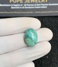 Natural Tibetan Turquoise Gemstone Smooth Oval Shape Cabochon High Quality Loose Gemstones For Jewelry Making 18x14x7 MM Size 1 Pc V2848