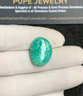Natural Tibetan Turquoise Gemstone Smooth Fancy Shape Cabochon High Quality Loose Gemstones For Jewelry Making 22x17x4 MM Size V2885