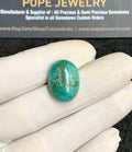 Natural Tibetan Turquoise Gemstone Smooth Oval Shape Cabochon High Quality Loose Gemstones For Jewelry Making 20x15x7 MM Size V2889