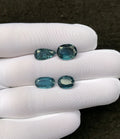 Natural Teal Green Kyanite Gemstone Faceted Cut Mix Shape 9-12 MM 4 Pcs Teal Green Kyanite High Quality Gemstone Wholesale gems SM24111