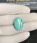 Natural Tibetan Turquoise Gemstone Smooth Oval Shape Cabochon High Quality Loose Gemstones For Jewelry Making 22x16x6 MM Size V2895