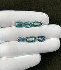 Natural Teal Green Kyanite Gemstone Faceted Cut Mix Shape 8-12 MM 6 Pcs Teal Green Kyanite High Quality Gemstone Wholesale gems SM24118