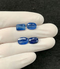 Natural Blue Kyanite Gemstone Faceted Cut Mix Shape 10-11 MM 4 Pcs Blue Kyanite High Quality Gemstone Wholesale gems SM24123