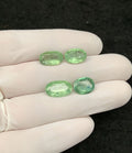 Natural Mint Kyanite Gemstone Faceted Cut Oval Shape 10-13 MM 4 Pcs Mint Kyanite High Quality Gemstone Wholesale gems SM24139