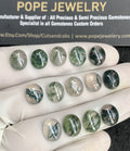 Natural Moss Agate Gemstone Smooth Oval Shape Cabochon High Quality Loose Gemstones For Jewelry Making 10x8 MM Size 14 Pcs SM24854