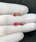 Natural Tourmaline Gemstone Faceted Cut Mix Shape High Quality Loose Gemstones For Jewelry Making 7x5 MM Size 4 Pcs SM24207