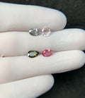 Natural Tourmaline Gemstone Faceted Cut Mix Shape High Quality Loose Gemstones For Jewelry Making 6-8 MM Size 4 Pcs SM24211