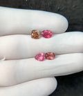 Natural Tourmaline Gemstone Faceted Cut Mix Shape High Quality Loose Gemstones For Jewelry Making 6-7 MM Size 4 Pcs SM24213