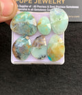 Natural Peruvian Opal Gemstone Rose Cut Fancy Shape Cabochon High Quality Loose Gemstones For Jewelry Making 14-21 MM Size 6 Pcs V5128