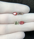 Natural Tourmaline Gemstone Faceted Cut Mix Shape High Quality Loose Gemstones For Jewelry Making 7-8 MM Size 4 Pcs SM24214