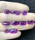Natural Amethyst Gemstone Faceted Cut Mix Shape High Quality Loose Gemstones For Jewelry Making 9-14 MM Size 10 Pcs V4495