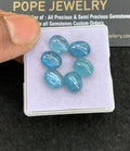 Natural Teal Green Kyanite Gemstone Smooth Oval Shape Cabochon High Quality Loose Gemstones For Jewelry Making 10x8 MM Size 6 Pcs V4982