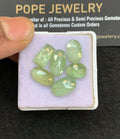 Natural Mint Kyanite Gemstone Rose Cut Mix Shape Cabochon High Quality Loose Gemstones For Jewelry Making 11-14 MM Size 6 Pcs V4989