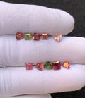 Natural Tourmaline Gemstone Faceted Cut Mix Shape High Quality Loose Gemstones For Jewelry Making 4-5 MM Size 10 Pcs V4497