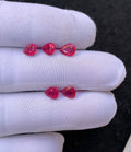 Natural Pink Sapphire Gemstone Faceted Cut Pear Shape High Quality Loose Gemstones For Jewelry Making 6x5 MM Size 5 Pcs V4502