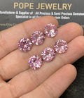 Zircon Gemstone Faceted Cut Round Shape High Quality Loose Gemstones For Jewelry Making 10 MM Size 6 Pcs SM24953
