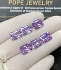 Zircon Gemstone Faceted Cut Rectangle Shape High Quality Loose Gemstones For Jewelry Making 10x8 MM Size 6 Pcs SM24960