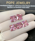Zircon Gemstone Faceted Cut Cushion Shape High Quality Loose Gemstones For Jewelry Making 10 MM Size 5 Pcs SM24968