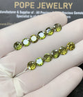 Zircon Gemstone Faceted Cut Round Shape High Quality Loose Gemstones For Jewelry Making 6 MM Size 12 Pcs SM24974