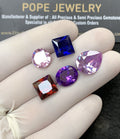 Zircon Gemstone Faceted Cut Mix Shape High Quality Loose Gemstones For Jewelry Making 10-16 MM Size 5 Pcs SM24978