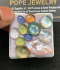 Natural Mix Stone Gemstone Fancy Shape Cabochon High Quality Loose Gemstones For Jewelry Making 8-25 MM Size 11 Pcs V5166