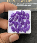Charoite Quartz Gemstone Smooth Marquise Shape Cabochon High Quality Loose Gemstones For Jewelry Making 12x6 MM Size 19 Pcs V3061