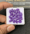 Charoite Quartz Gemstone Smooth Marquise Shape Cabochon High Quality Loose Gemstones For Jewelry Making 10x5 MM Size 20 Pcs V3067