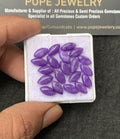 Charoite Quartz Gemstone Smooth Marquise Shape Cabochon High Quality Loose Gemstones For Jewelry Making 10x5 MM Size 20 Pcs V3068
