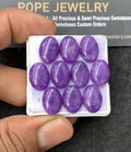 Charoite Quartz Gemstone Smooth Oval Shape Cabochon High Quality Loose Gemstones For Jewelry Making 14x10 MM Size 10 Pcs V3073