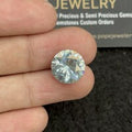 Moissanite Diamond Gemstone Cuts Faceted Cut Round Shape High Quality Loose Gemstone For Jewelry Making 13x13x7 MM Wholesalegems SM24457