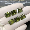 Zircon Gemstone Faceted Cut Rectangle Shape High Quality Loose Gemstone For Jewelry Making Wholesalegems 11x9 MM Size 6 Pcs SM24963