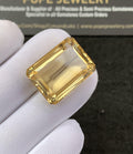 Natural Citrine Gemstone Faceted Cut Rectangle Shape Loose Gemstone For Jewelry Making Wholesalegems 22x16x10 MM Size SM25221