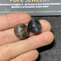 Natural Spectrolite Gemstone Spectrolite Smooth Round Shape Gemstone 15 MM 2 Pcs High Quality Wholesalegems SM23433
