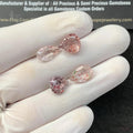 Natural Super Seven Gemstone Super Seven Faceted Cut Mix Shape High Quality Gemstone 9-12 MM Size 4 Pc-Jewelry Supply SM23487